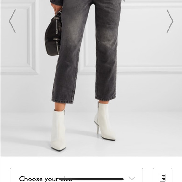 Rag and Bone Beha White Booties 38